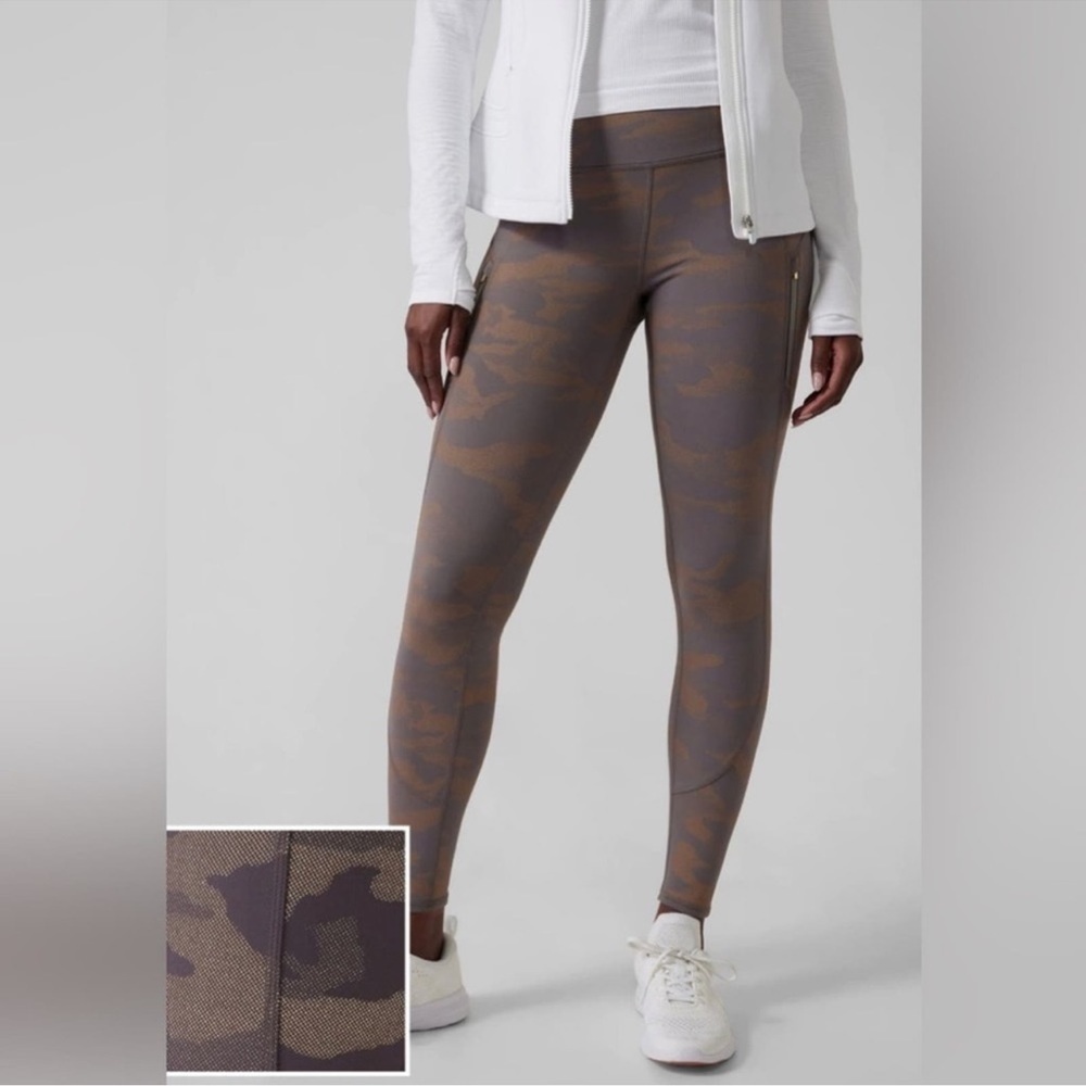 BAG361. NWT ATHLETA Rainier Reflective Womens Tight Size 2X - Picture 4 of 7